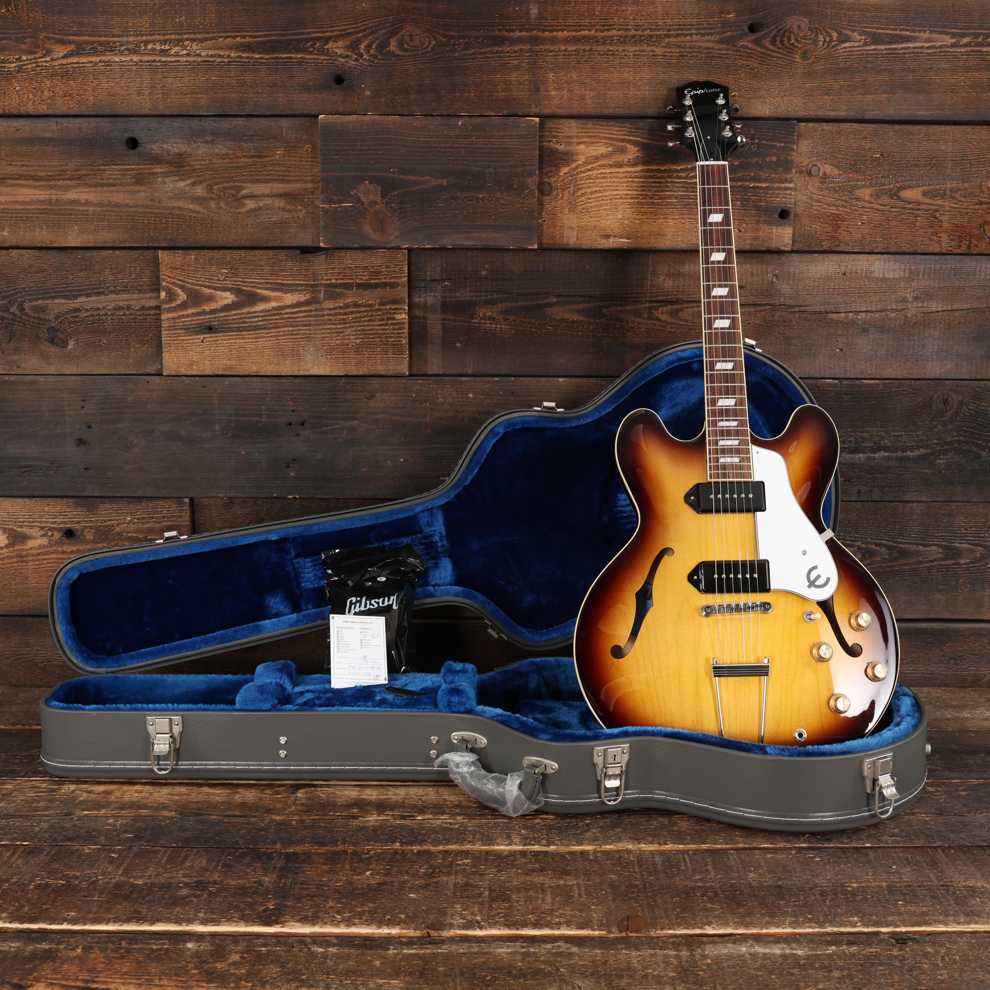 Epiphone USA Collection Casino Hollow Electric Guitar in Vintage